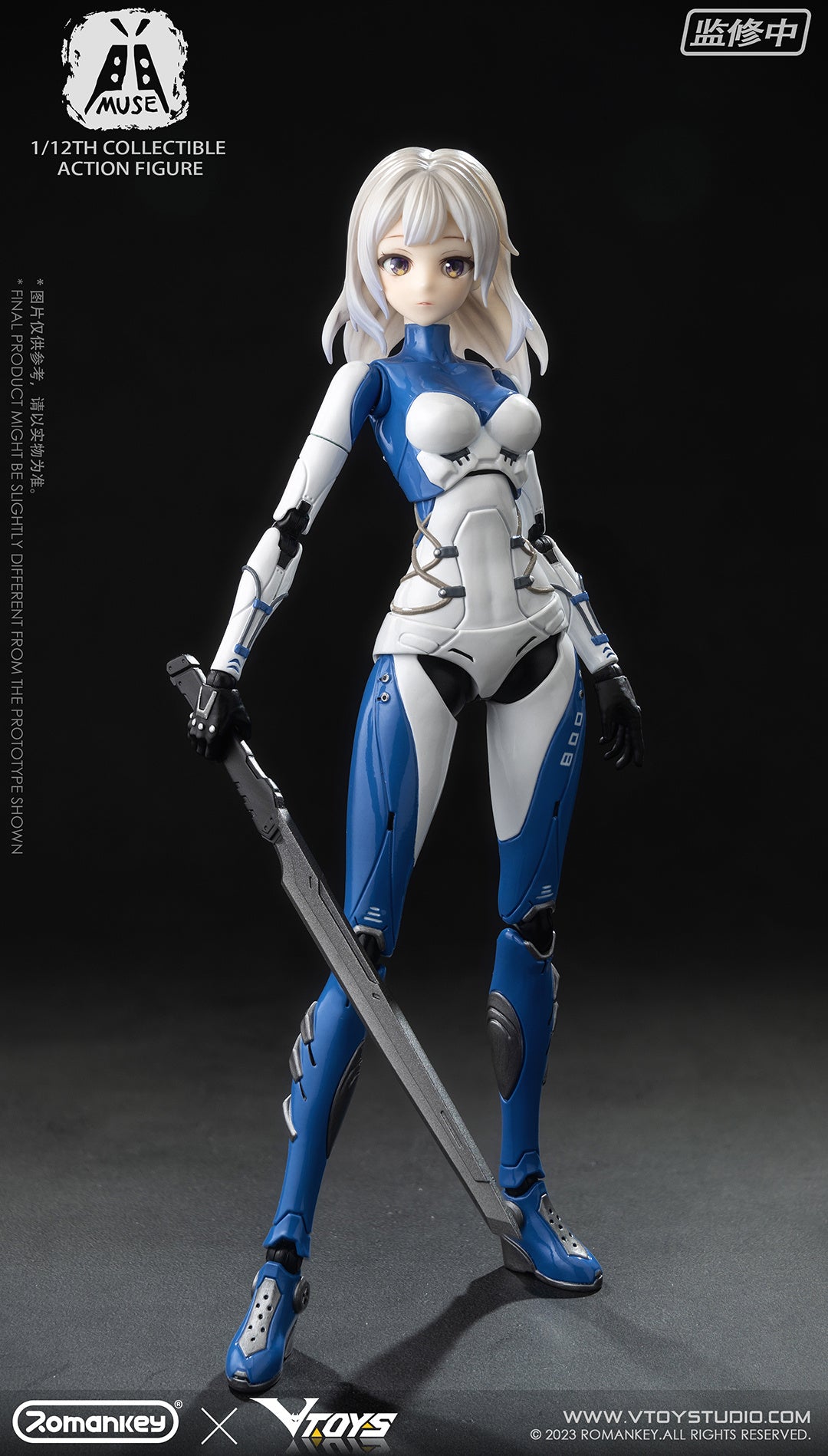 Romankey X Vtoys - 1/12 Action Figure - Muse
