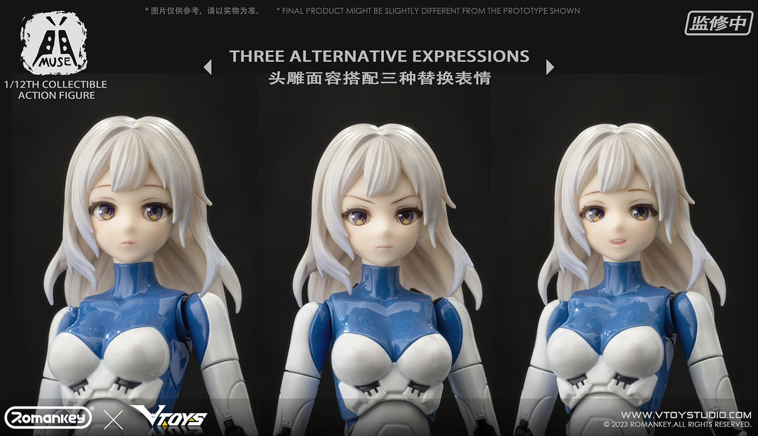 Romankey X Vtoys - 1/12 Action Figure - Muse