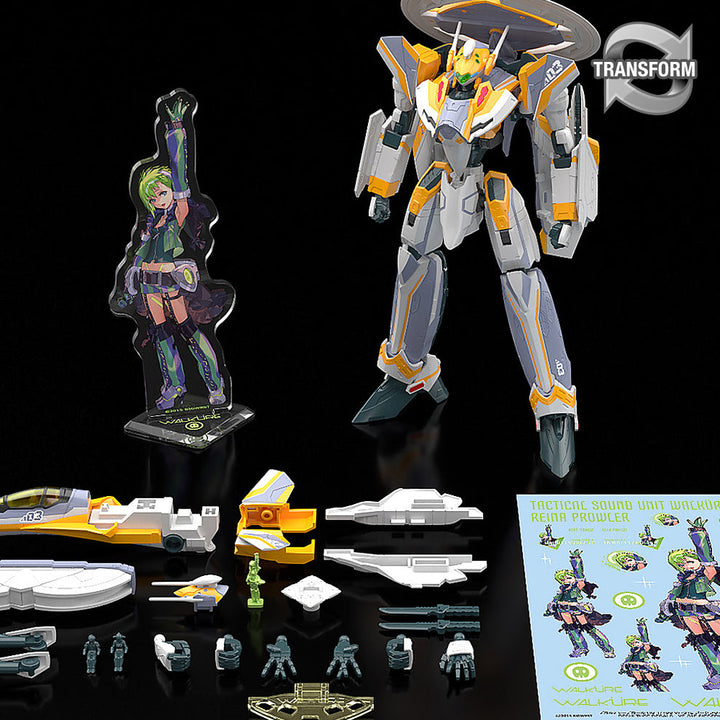 Macross - 1/100 HG VF-31E Siegfried (Chuck Mustang Use) Deluxe Set