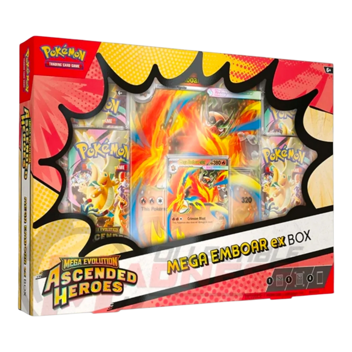 Pokemon TCG - Mega Evolution Ascended Heroes ex Box