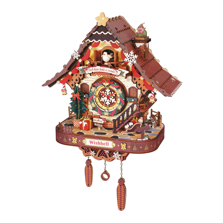 Christmas Cuckoo Clock finished model main product image for SKU LCB01