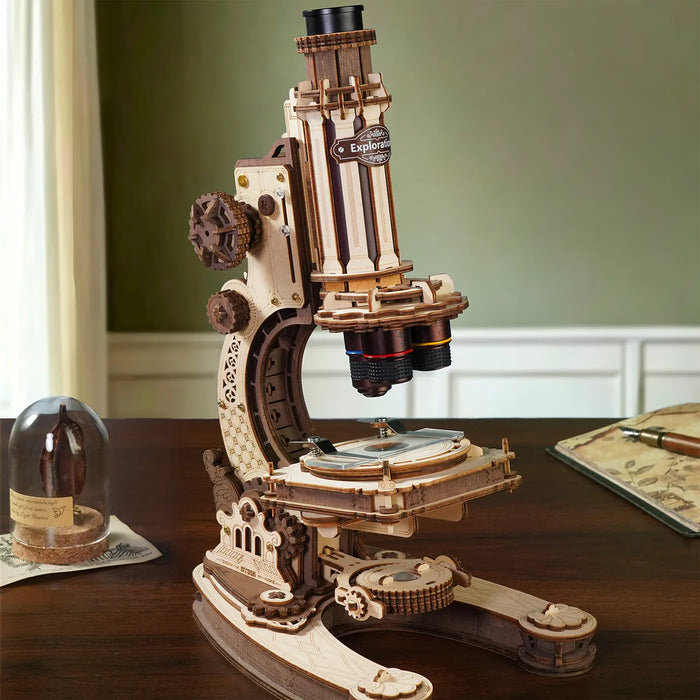 ROKR Microscope 3D Wooden Puzzle ST005