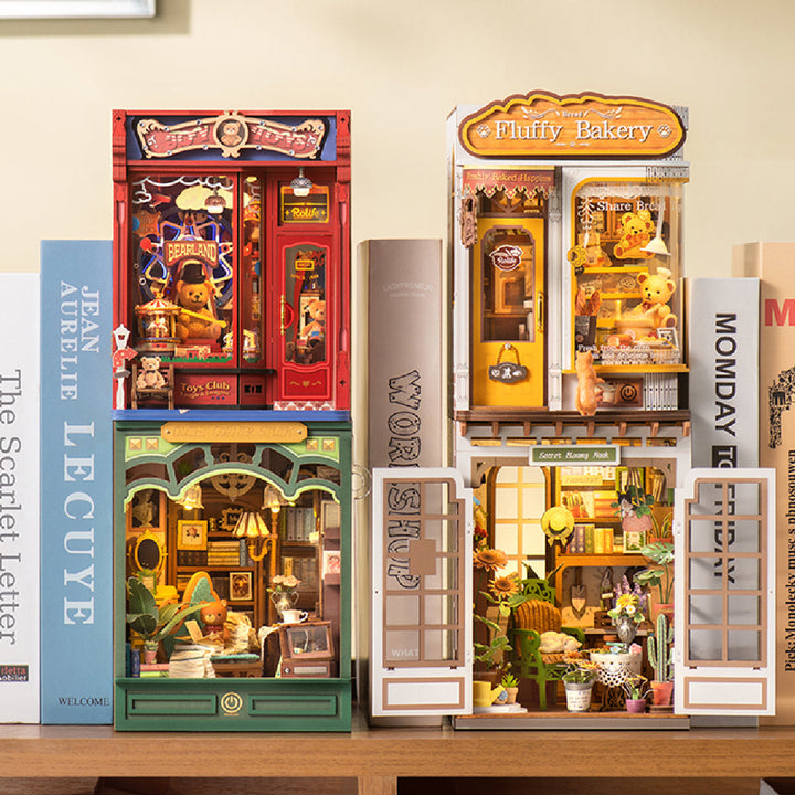 Rolife book nook collection display