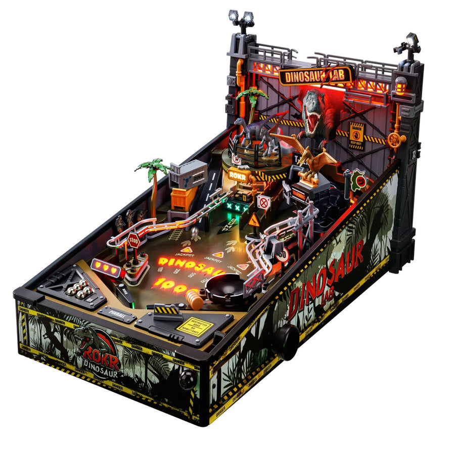 ROKR Dinosaur Lab Pinball Machine MGP01 — official product view