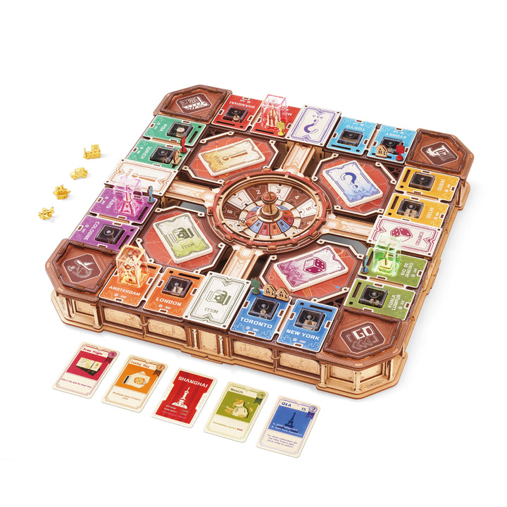 ROKR Fortune Quest EGM01 complete board game on white background