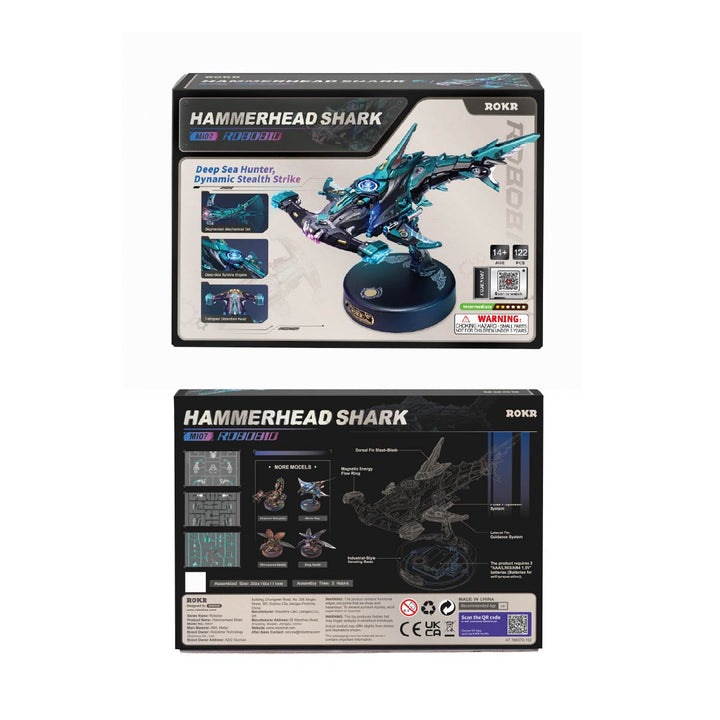 ROKR Hammerhead Shark DIY Model 3D Puzzle MI07 [PRE-ORDER]