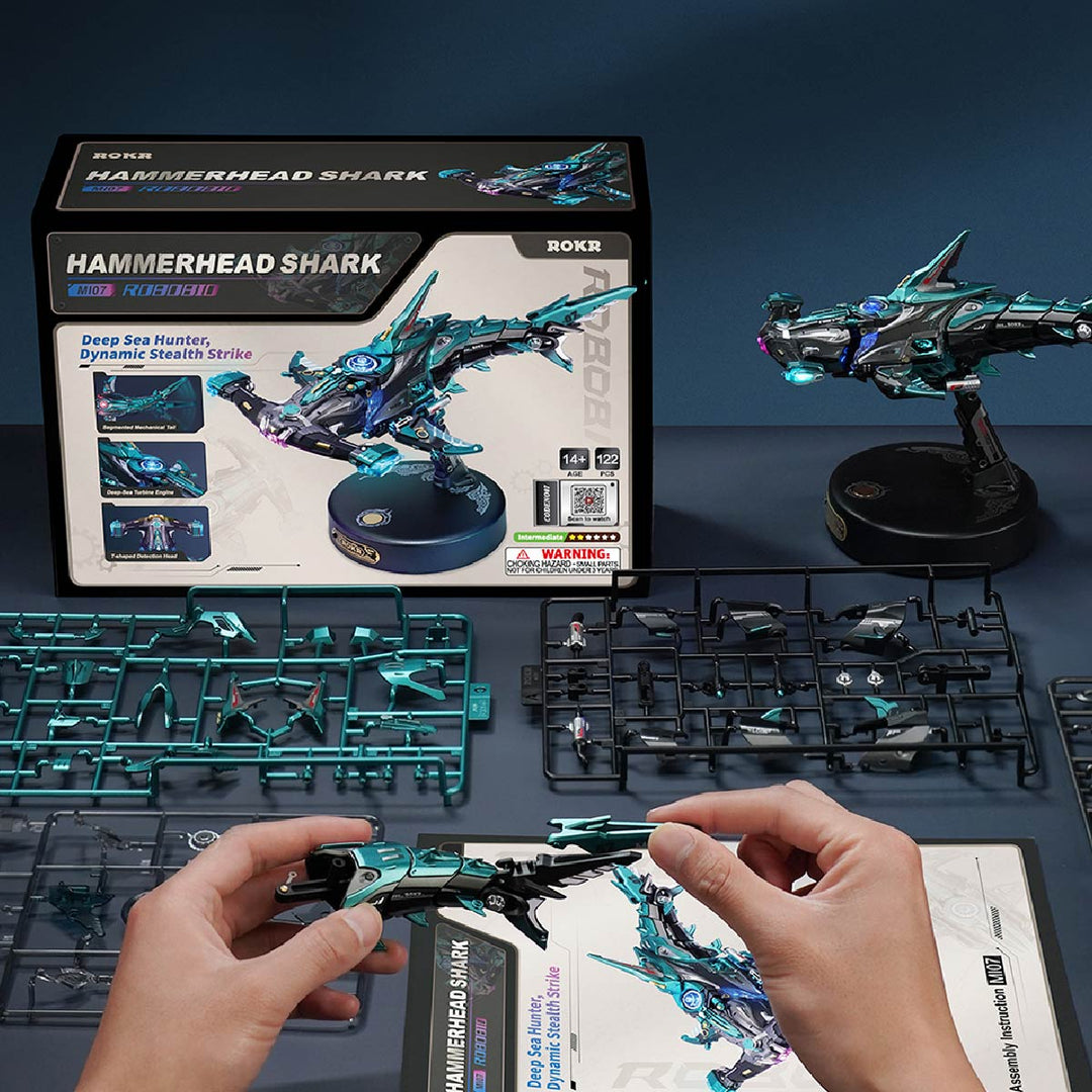 ROKR Hammerhead Shark DIY Model 3D Puzzle MI07 [PRE-ORDER]