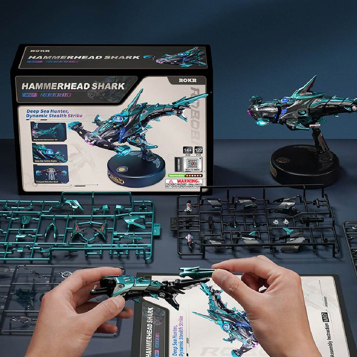 ROKR Hammerhead Shark DIY Model 3D Puzzle MI07 [PRE-ORDER]