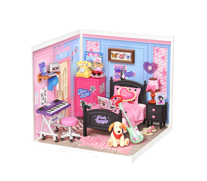 Rolife Bedroom Pop DIY miniature house DW029