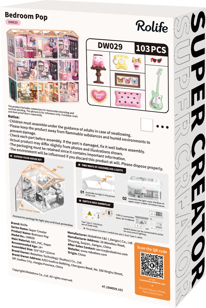 Rolife Bedroom Pop DW029 official product image 8