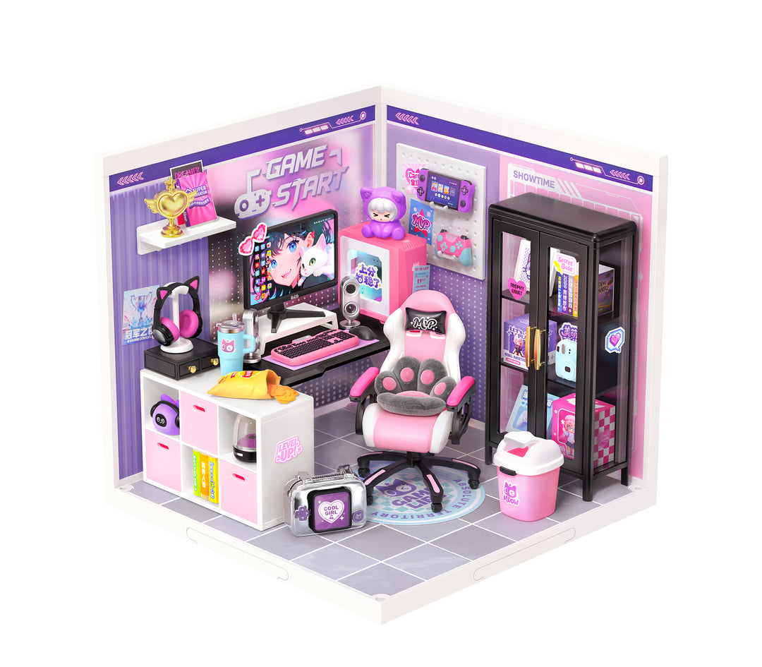 Rolife Gamer Queen DIY miniature house DW031