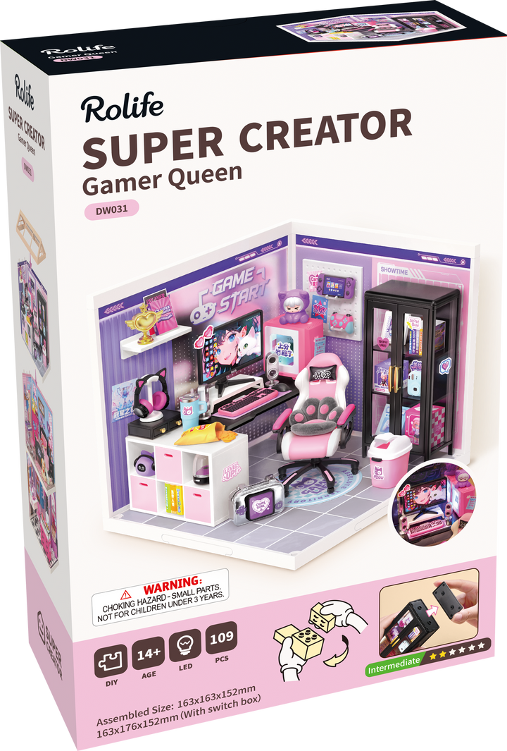 Rolife Gamer Queen DW031 official product image 3