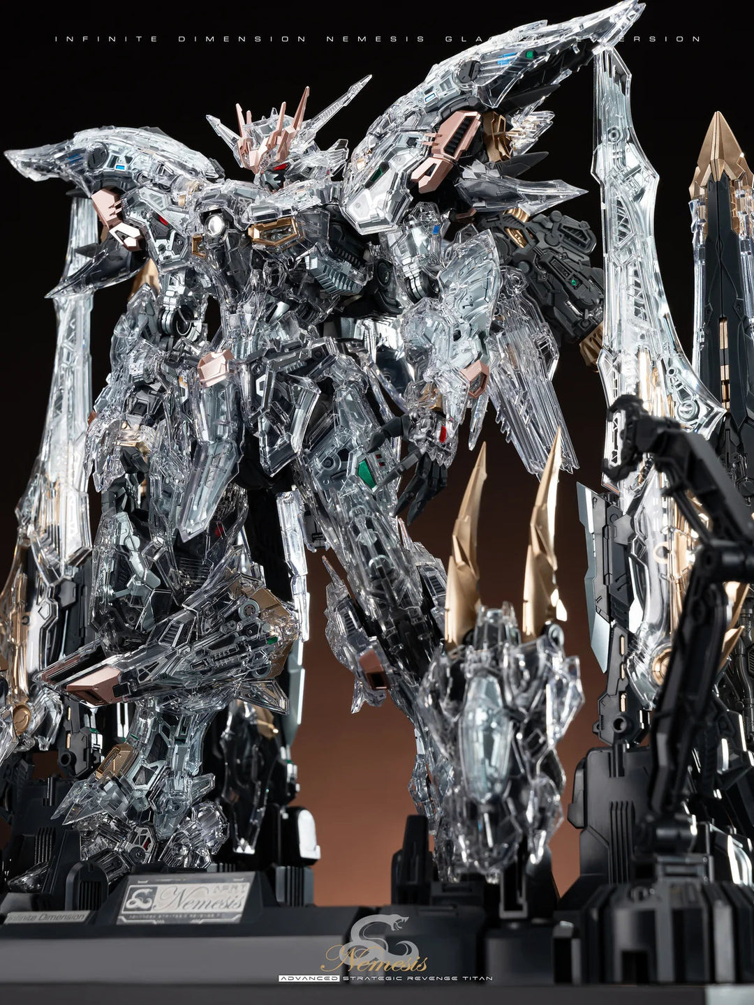 RT-002 Nemesis Mechanical Clear SP Version side display