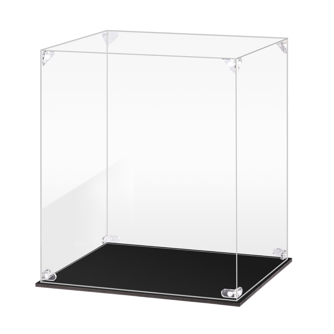 ROKR Display Case Dust Cover for 3D Puzzles RFM04 3D wooden puzzle model, product front view on neutral background