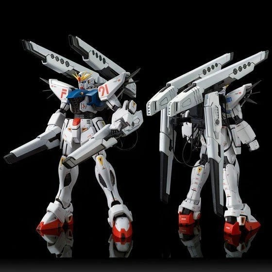GUNDAM - P-Bandai MG 1/100 Gundam F91 Back Cannon Type & Twin V.S.B.R Set Up Type