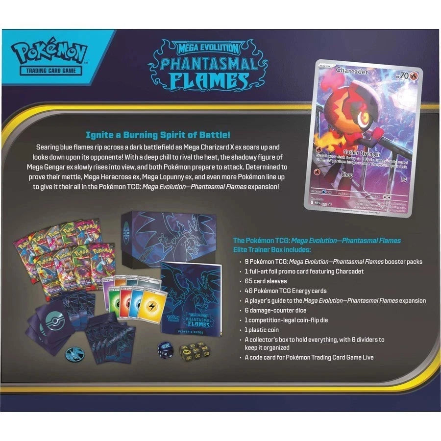 Pokemon TCG - Phantasmal Flames Elite Trainer Box