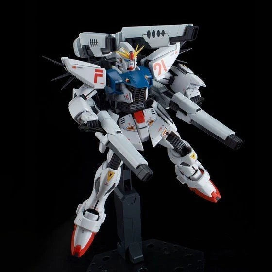 GUNDAM - P-Bandai MG 1/100 Gundam F91 Back Cannon Type & Twin V.S.B.R Set Up Type