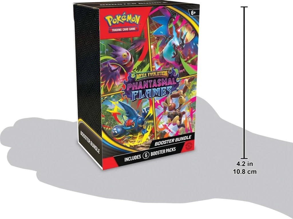 Pokemon TCG - Phantasmal Flames Booster Bundle (6 Packs)