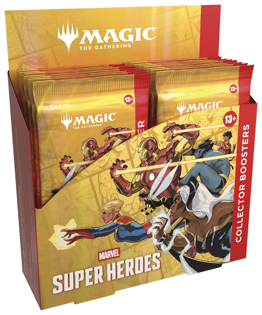 Magic The Gathering - Magic Marvel Super Heroes Collector Booster Box [PRE-ORDER]