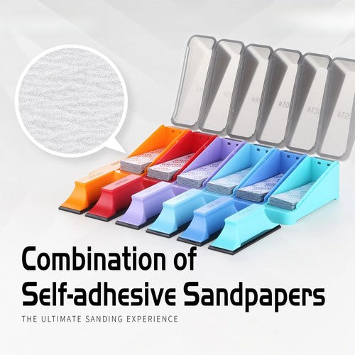 DSPIAE Sanding Sandpaper Set Grinding Polishing Model Sanding Tools XSP-S01