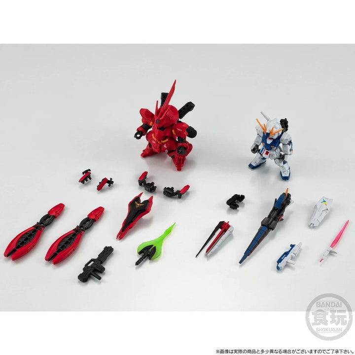 Bandai Shokugan - P-Bandai FW Gundam Converge Core RX-93ff Nu GUNDAM & MSN-04FF Sazabi