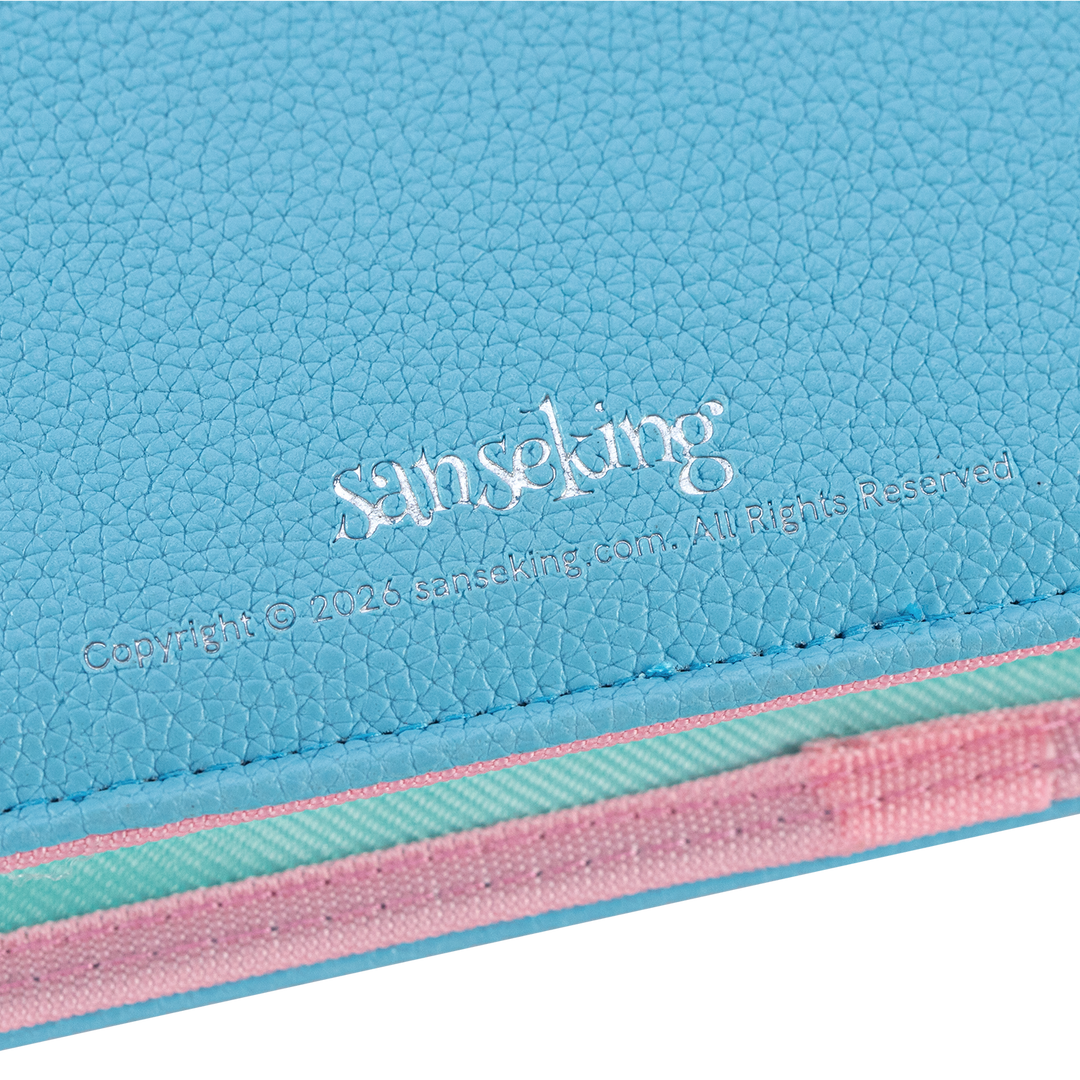 Sanseking - AUREX CR-01 9 Pocket PU Binder Blue - View 10