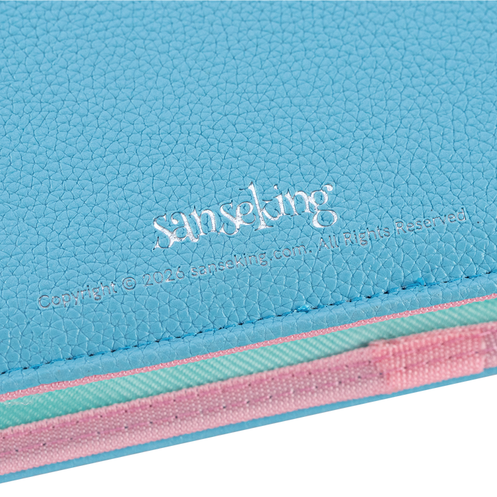 Sanseking - AUREX CR-01 9 Pocket PU Binder Blue - View 10
