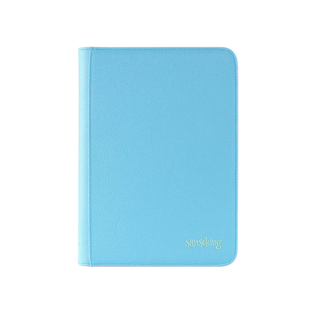 Sanseking - AUREX CR-01 9 Pocket PU Binder Blue - View 12