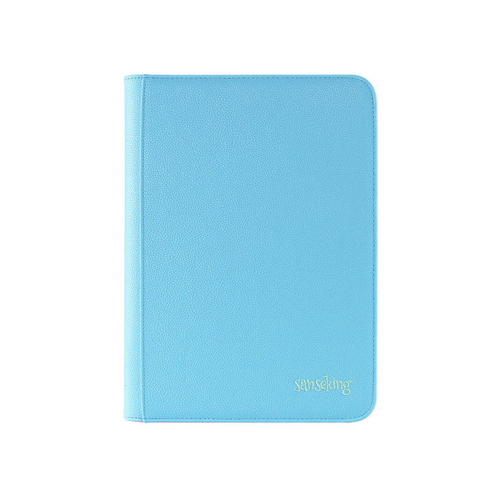 Sanseking - AUREX CR-01 9 Pocket PU Binder Blue - View 12