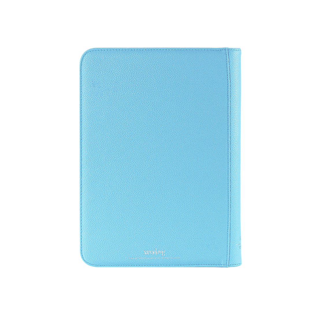 Sanseking - AUREX CR-01 9 Pocket PU Binder Blue - View 4