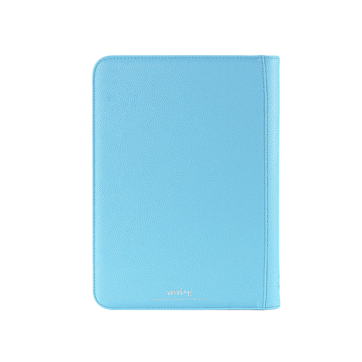 Sanseking - AUREX CR-01 9 Pocket PU Binder Blue - View 4