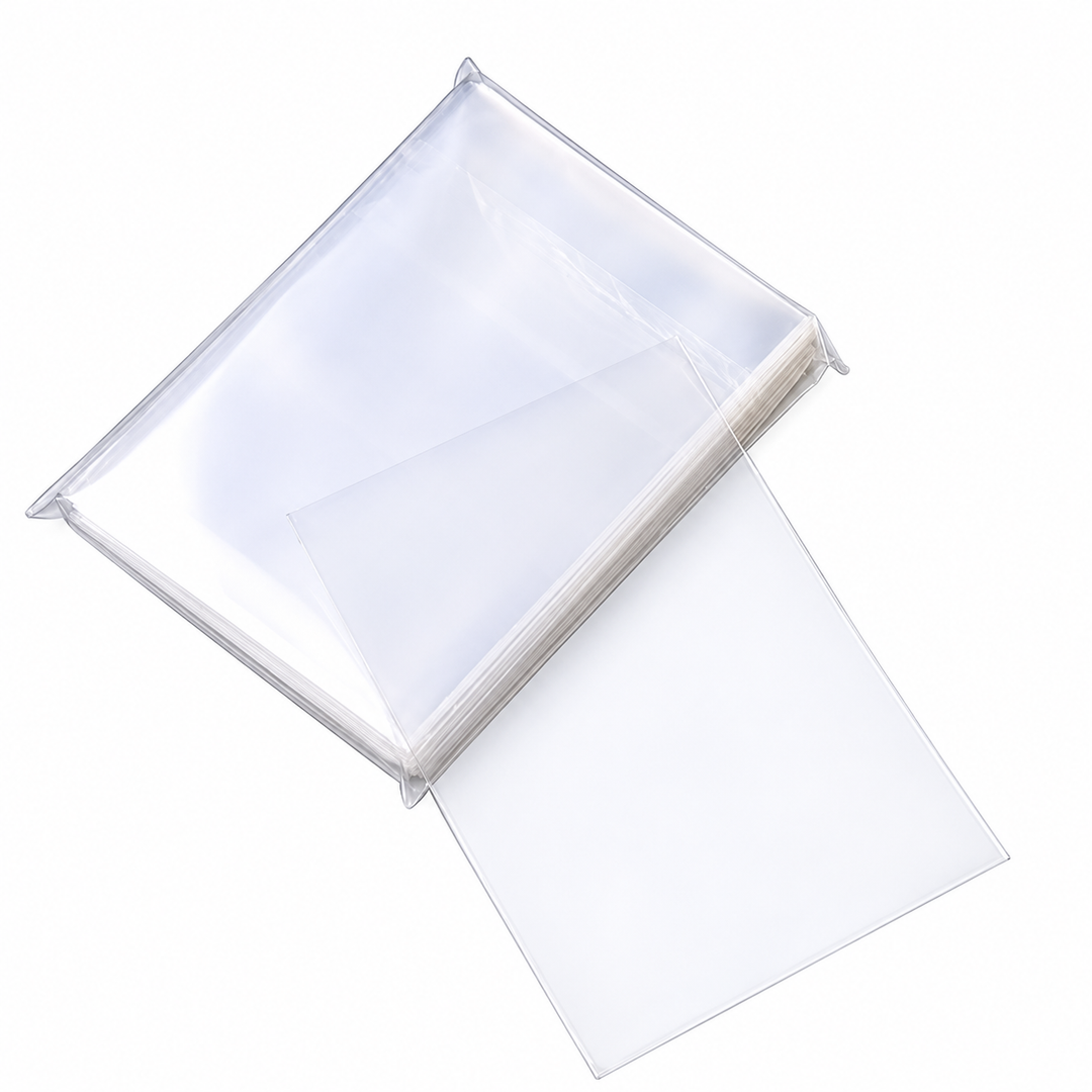 Sanseking - Ultra Clear Inner Sleeves 65mm X 90mm (100 Pack) - Front View