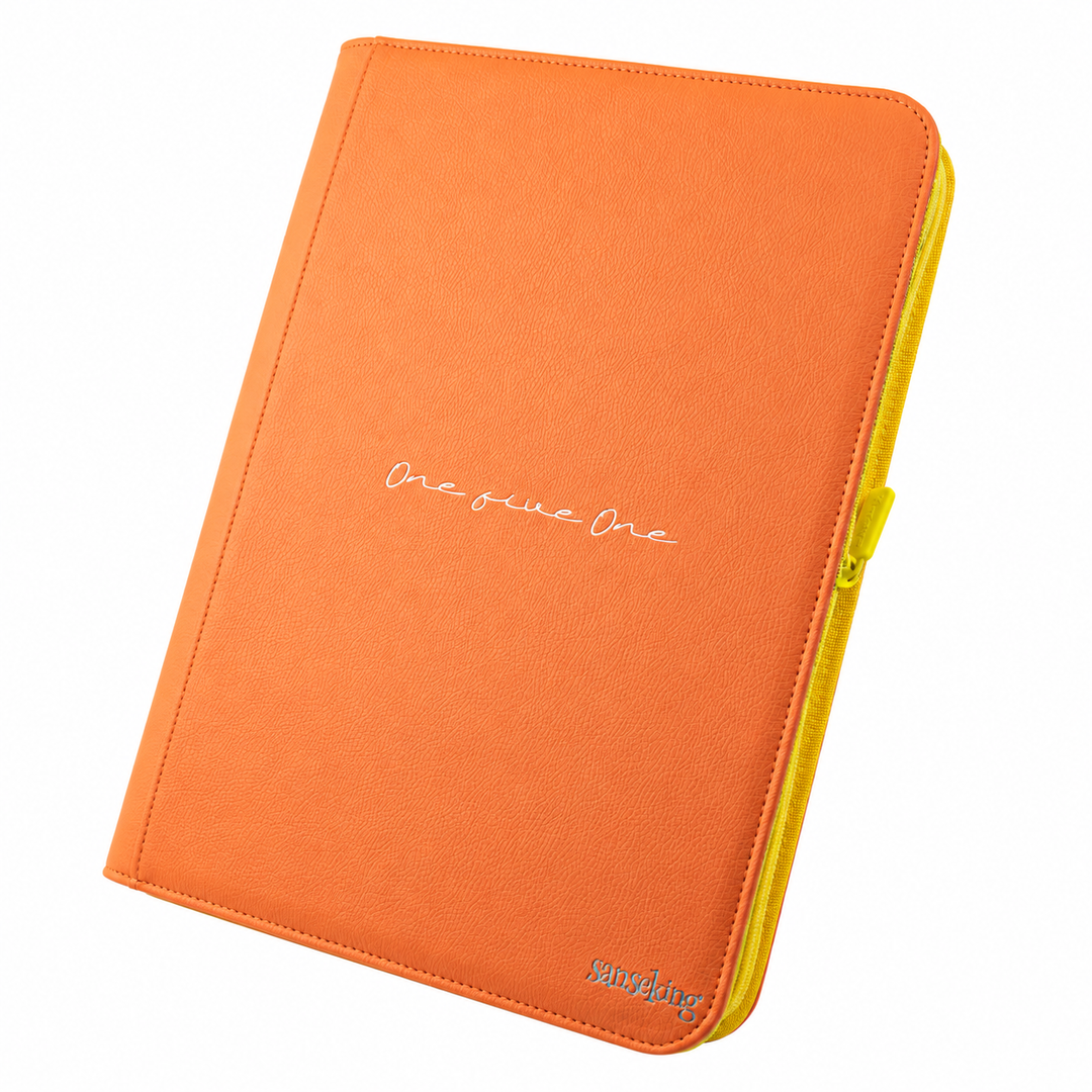 Sanseking - Pokémon 151 Binders Orange - Front View