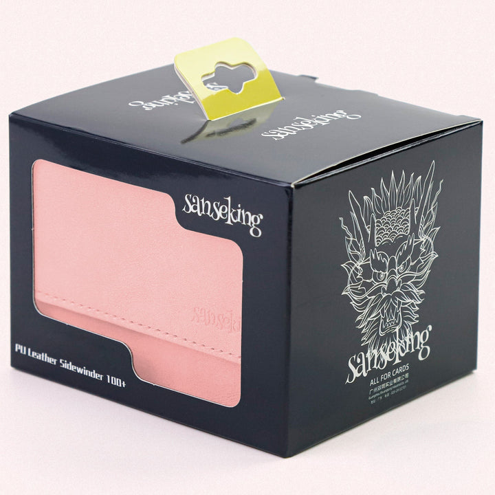 Sanseking - PU Deck Box For TCG (Horizontal, Pink) - View 2