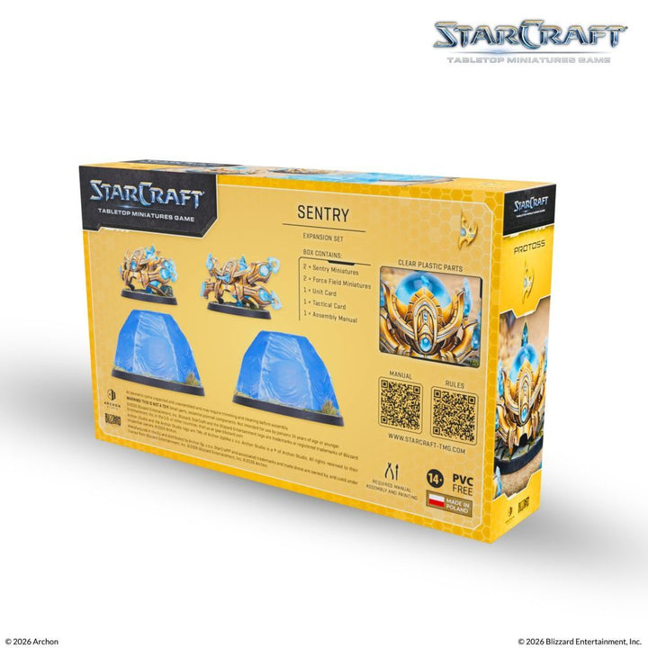 Starcraft Miniatures Games: Protoss - Sentry - Expansion Set [PRE-ORDER]