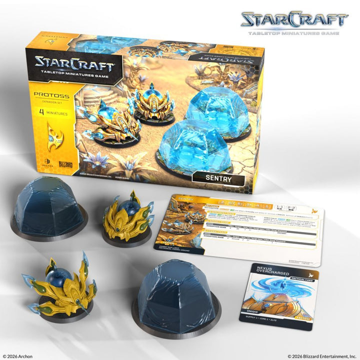 Starcraft Miniatures Games: Protoss - Sentry - Expansion Set [PRE-ORDER]
