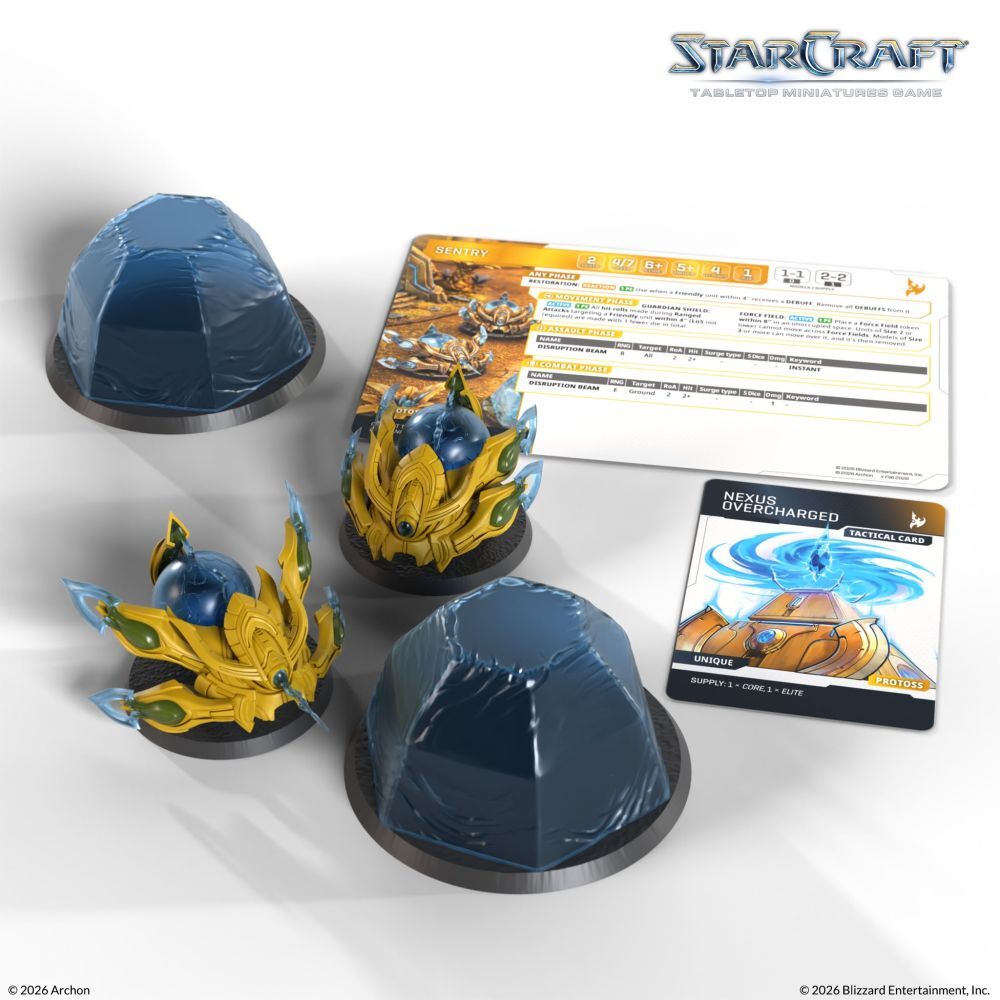 Starcraft Miniatures Games: Protoss - Sentry - Expansion Set [PRE-ORDER]