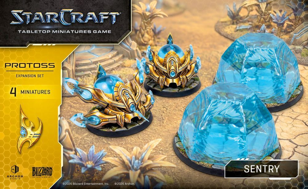 Starcraft Miniatures Games: Protoss - Sentry - Expansion Set [PRE-ORDER]