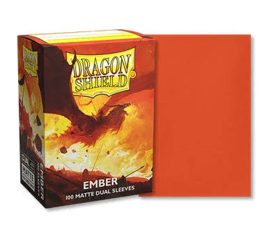 Dragon Shield: Sleeves Matte Dual Ember (100 Pack)
