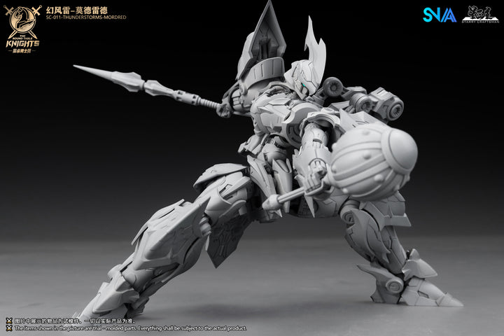 SNAA SC-011 Thunderstorms Mordred 1/144 model kit prototype view 7