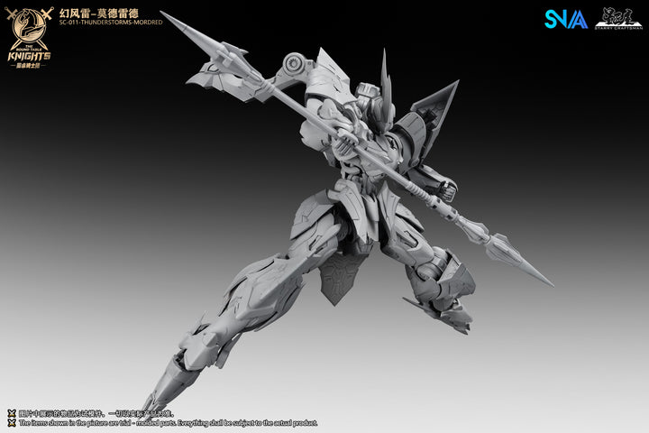 SNAA SC-011 Thunderstorms Mordred 1/144 model kit prototype view 8