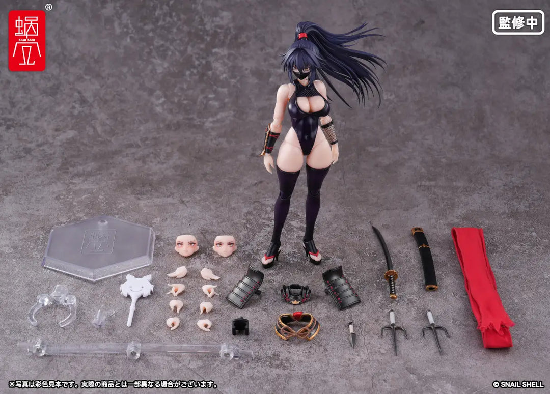 Snail Shell 1/12 RPGEX-10 Kunoichi Reppu - Included Figure and Accessories