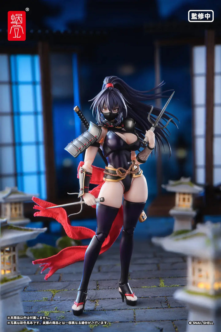 Snail Shell 1/12 RPGEX-10 Kunoichi Reppu - Display Photo 15; Optional Props Not Included