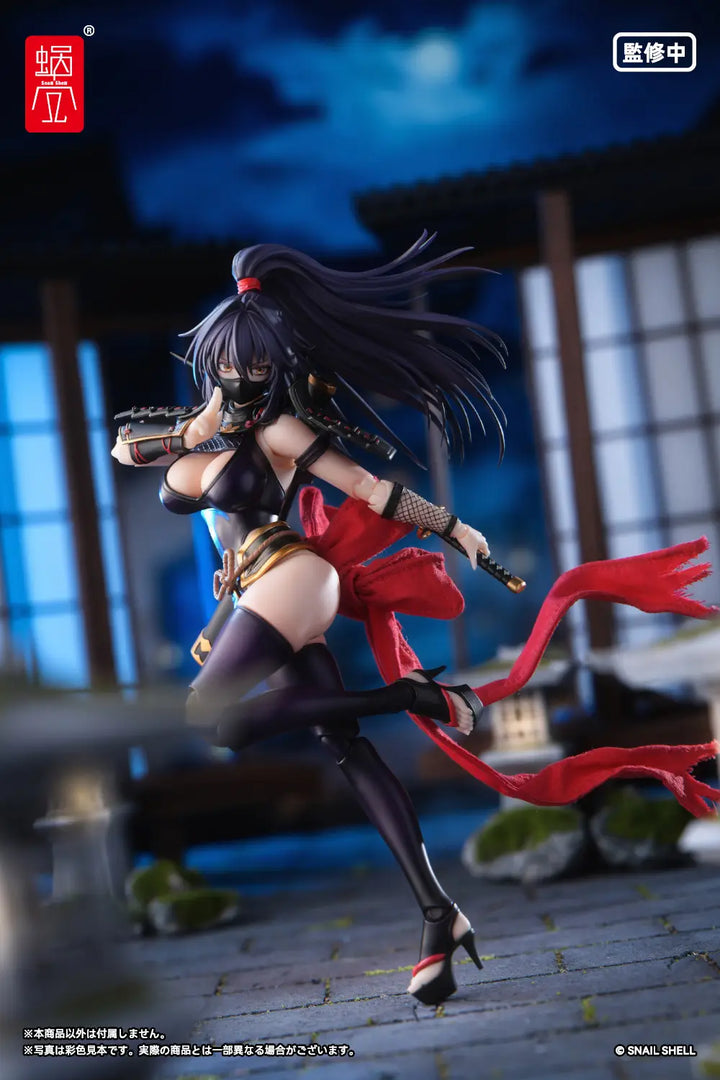 Snail Shell 1/12 RPGEX-10 Kunoichi Reppu - Display Photo 18; Optional Props Not Included