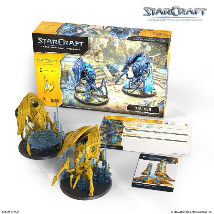 Starcraft Miniatures Games: Protoss - Stalker - Expansion Set [PRE-ORDER]