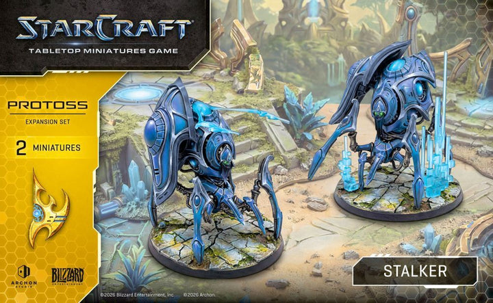 Starcraft Miniatures Games: Protoss - Stalker - Expansion Set [PRE-ORDER]
