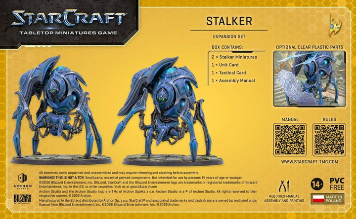 Starcraft Miniatures Games: Protoss - Stalker - Expansion Set [PRE-ORDER]