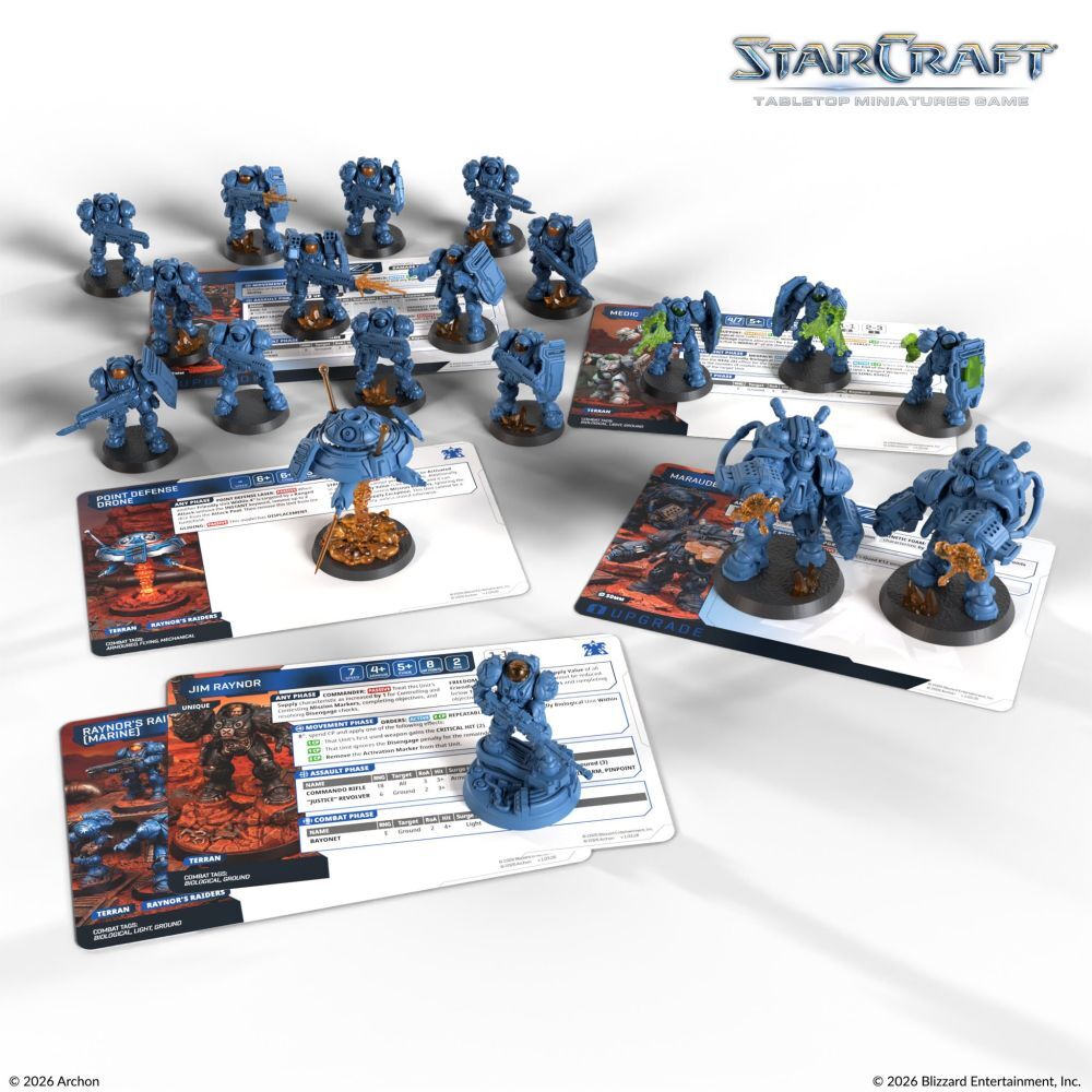 Starcraft Miniatures Games: Two Player Starter Set Founders Edition [PRE-ORDER]