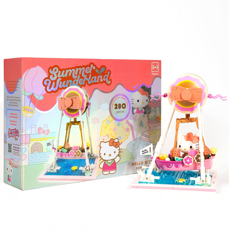 Hello Kitty - Hello Kitty Summer Wunderland Theme Park Donut Ship Building Blocks