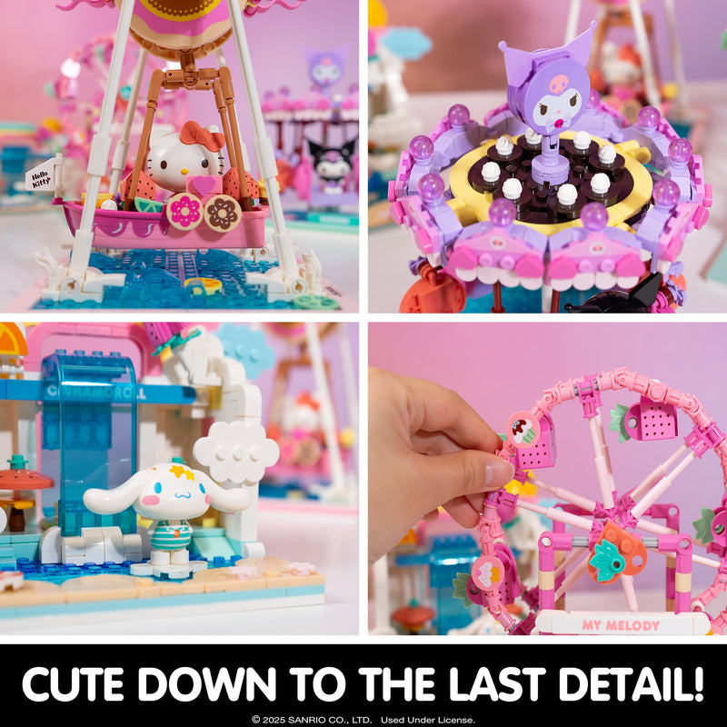 Hello Kitty - Hello Kitty Summer Wunderland Theme Park Donut Ship Building Blocks